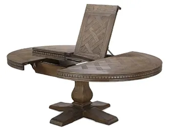 Стол обеденный круглый раздвижной Pilton 1250/1750 мм
