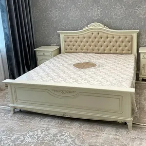 Кровать с мягким изголовьем 120 "Элипс" Белый