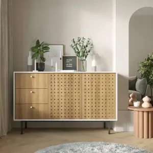 Комод большой с дверками и 3 ящиками "Koto"