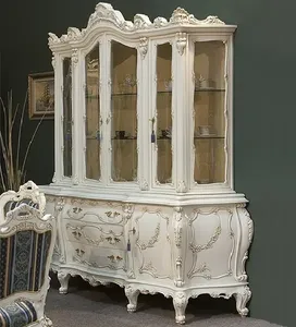 Витрина 4х дверная "Клеопатра Люкс" Белый