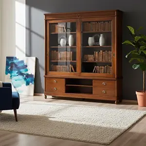 Шкаф книжный "Мария Сильва" Орех 