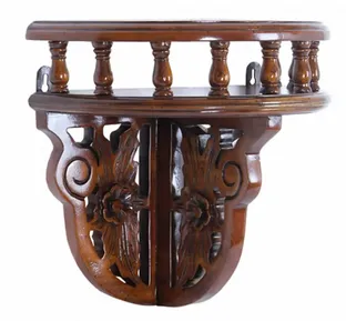 Полка навесная полукруглая