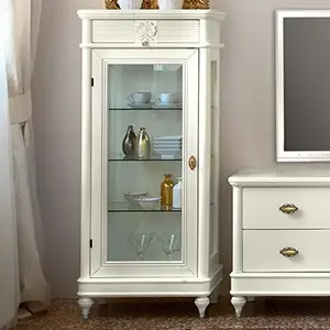 Витрина малая "Мария Сильва" Слоновая кость 