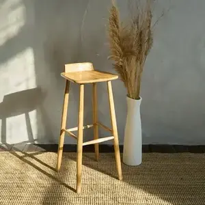 Табурет полубарный из массива дуба "Comfort Home"
