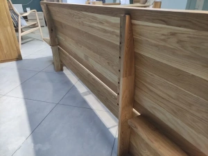 Кровать из массива дуба "Amandi" без полок 180*200  купить в интернет магазине Мебельный Салон. Звоните +7 495 743 46 14