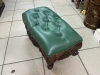 Банкетка кожаная с каретной стяжкой MSU.496 Green PAS03 L143  купить в интернет магазине Мебельный Салон. Звоните +7 495 743 46 14