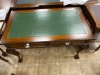 Письменный стол c 2 ящиками и кожаной столешницей MSU.525 Green PWT011 купить в интернет магазине Мебельный Салон. Звоните +7 495 743 46 14