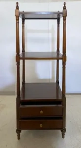Этажерка резная напольная
