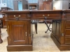 Письменный стол 140 двухтумбовый MSU.105 BROWN BPD 140 купить в интернет магазине Мебельный Салон. Звоните +7 495 743 46 14