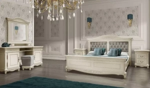 Кровать 180 "Карина" Слоновая кость 2361 купить в интернет магазине Мебельный Салон. Звоните +7 495 743 46 14