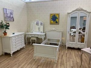 Шкаф 2х дверный "Роял" Слоновая кость 272 купить в интернет магазине Мебельный Салон. Звоните +7 495 743 46 14